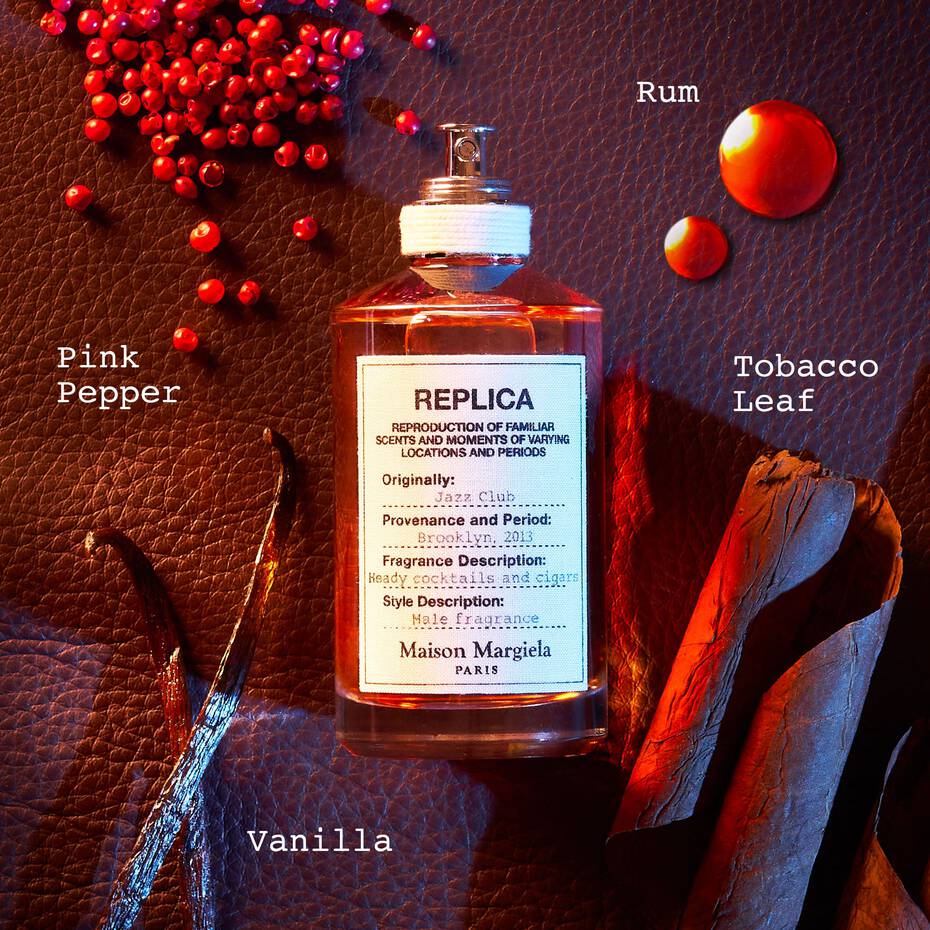 Jazz Club Replica Collection Notes |Fragrance Samples|Perfume